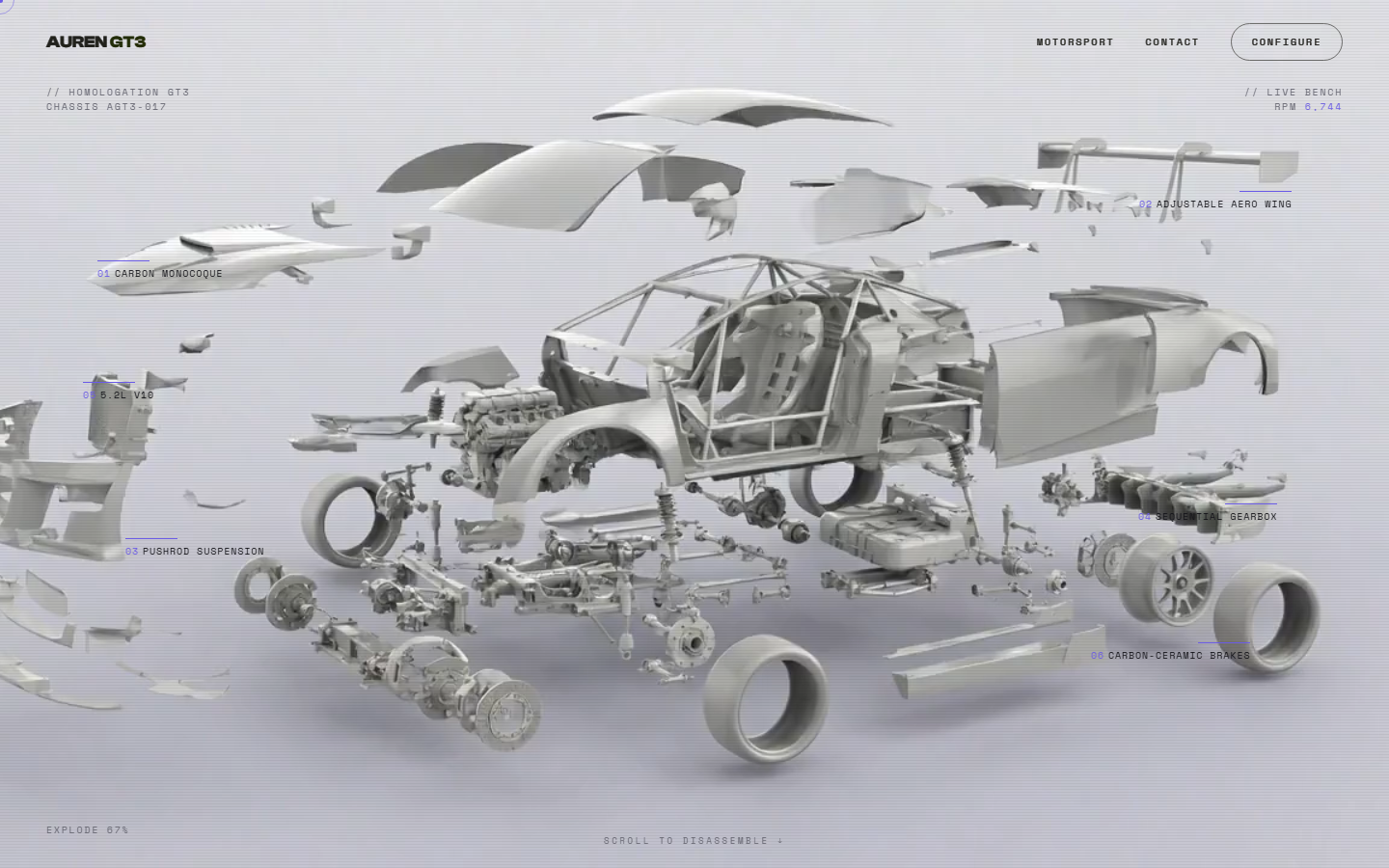Auren GT3 concept