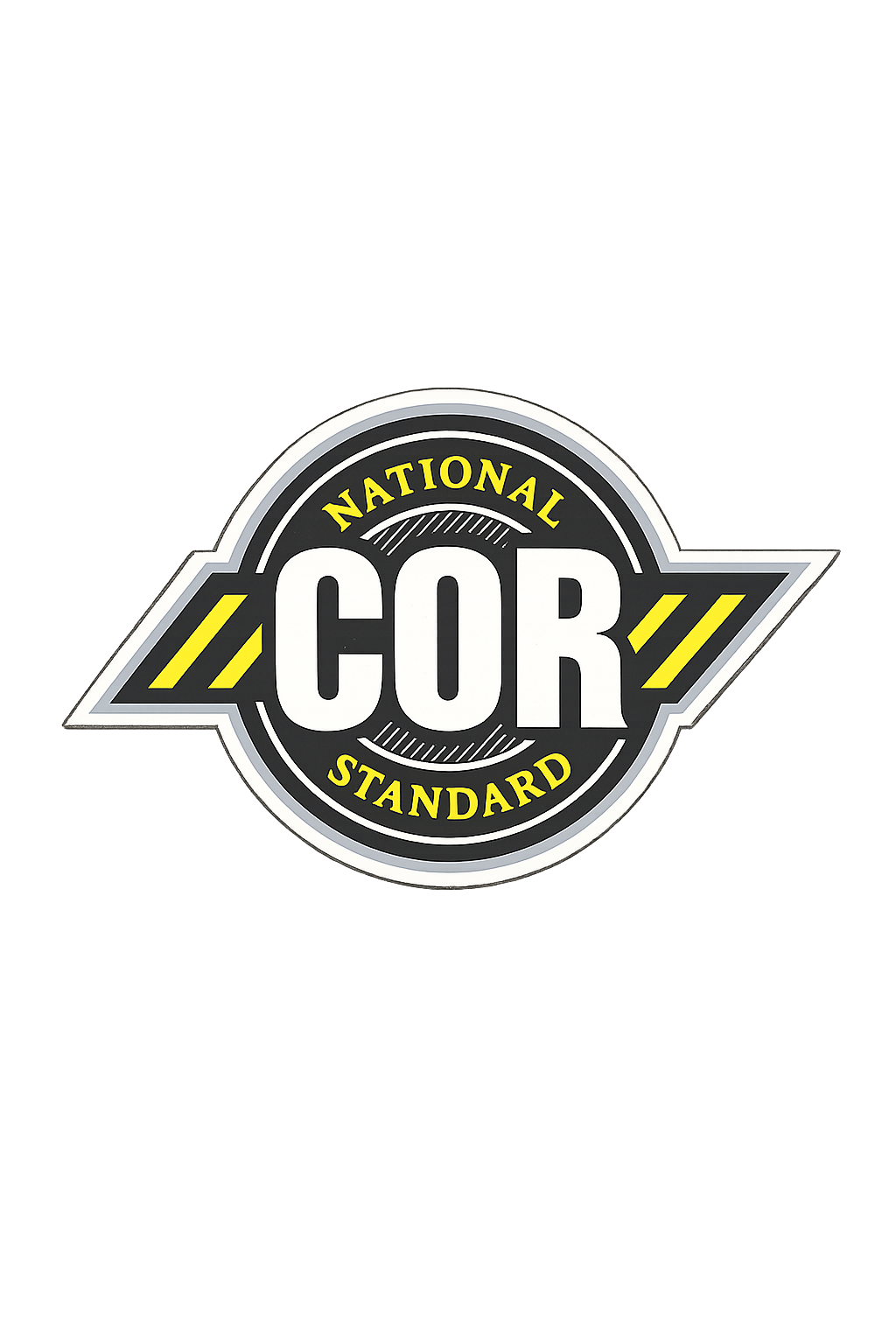 COR National Standard certified — Certificate of Recognition